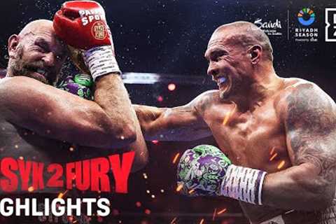 ALL TIME CLASSIC | Riyadh Season: Oleksandr Usyk vs. Tyson Fury 2 Fight Highlights