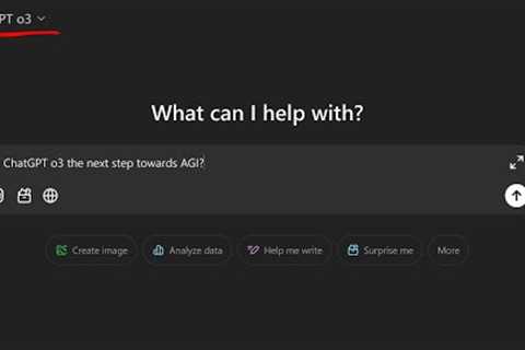 OpenAI’s o3 ChatGPT Model | The Most Advanced AI Ever