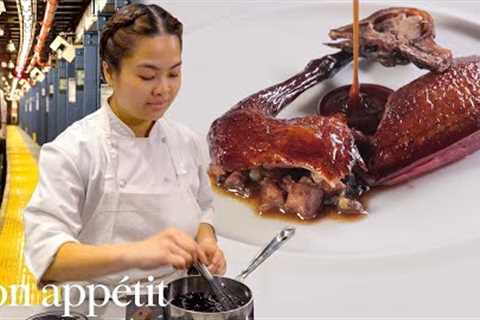 The Michelin Star Restaurant in an NYC Subway Station | On The Line | Bon Appétit