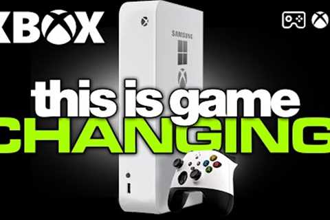 Xbox Officially Game Changing Next Gen Console partnership! PC Console Hybrid Plans #xbox