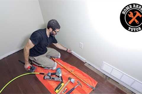 Hardwood Floor Installation Tips - #shorts