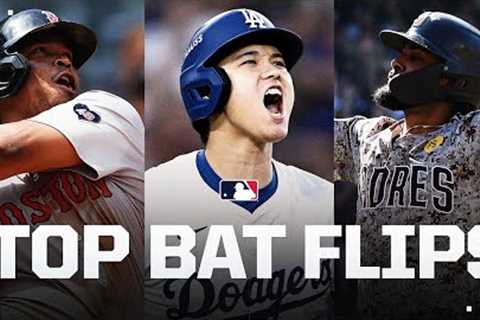 Top Bat Flips of 2024! 😳😤😮‍💨 (Feat. Shohei Ohtani, Elly De La Cruz, Fernando Tatis Jr. and..