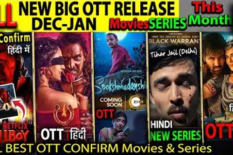 NEW OTT Release DEC-JAN l Hindi Movies Web-Series, HELLBOY, Sookshmadarshini, UI, NetflixNewSeries