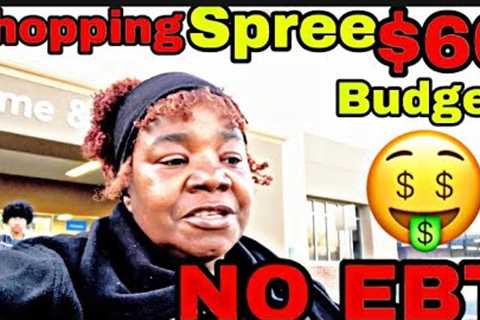 SHOPPING SPREE ON A BUDGET I SPENT $60 ON ALL OF THIS PLUS I PAID 4 THE WATER & STUFF IN TRE’S..