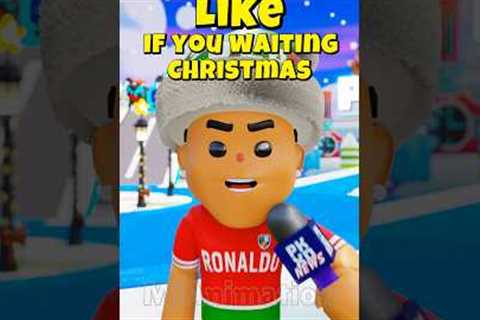 Ronaldo Christmas Meme 😂 PK XD funny moments #funny #memes #animation #ronaldo #shorts