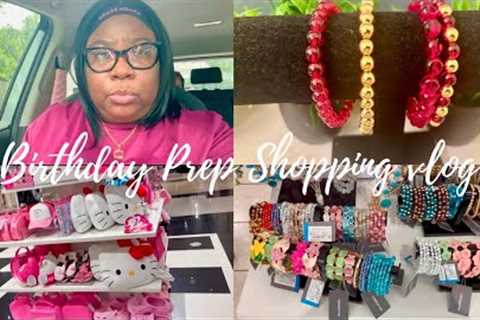 Birthday Prep Shopping Vlog: Walmart, Mi Apa, Hobby Lobby, JCPenney, + Cook with Me &amp; SHEIN..