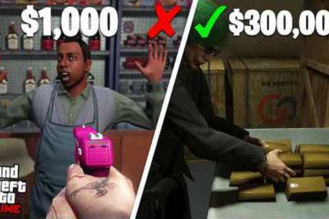 Top 10 Best Ways To Make Money in GTA Online! (2024)