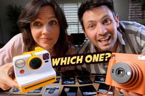 Best instant camera? Polaroid Now i-type vs Fuji SQ1