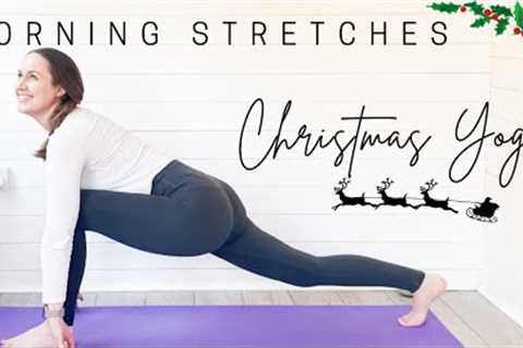 Christmas Morning 10 Minute Yoga STRETCHES | 10 Min daily yoga stretch routine | LEMon Yoga