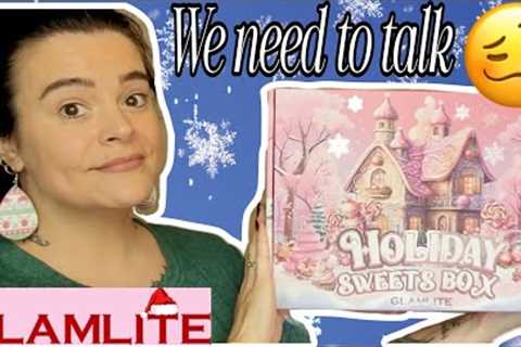 GLAMLITE HOLIDAY SWEETS MYSTERY BOX #mysterybox #unboxing