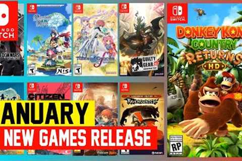 JANUARY 2025 Switch Lineup - Must-Play Nintendo Games!