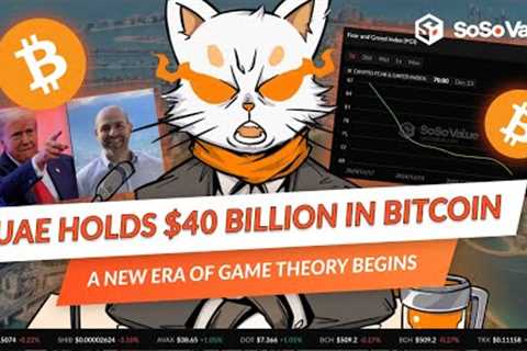 UAE Holds $40 Billion in Bitcoin: A New Era of Game Theory Begins - SoSoValue News