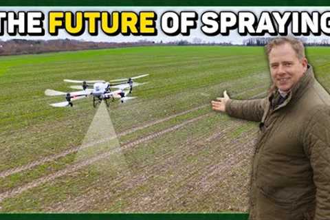 Modern Farming Meets Tech: Inside the DJI T50 Drone Sprayer