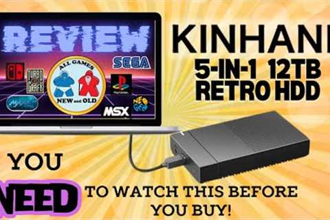 Kinhank 5 in 1 12TB Retro Game HDD Review (Watch Before You Buy!)