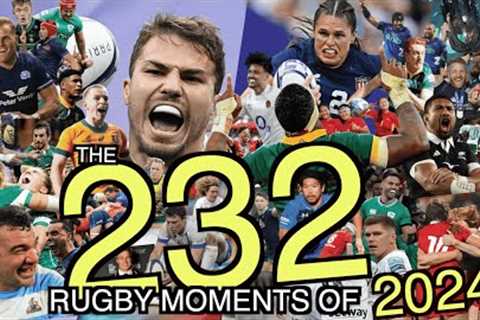 The 232 Greatest Rugby Moments of 2024