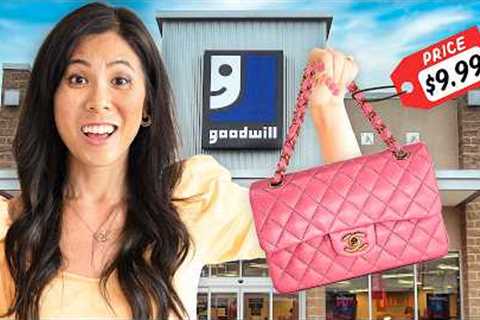 I Tried LUXURY SHOPPING at Every Thrift Store!