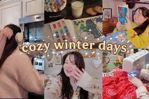 cozy winter days ☃️📚 homebody hobbies &amp; productive christmas prep