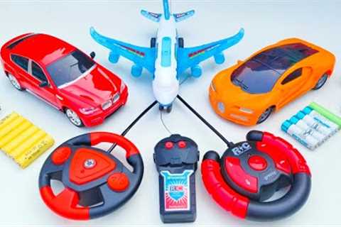 BMW RC cars and RC airplane and 3D lighting RC car unboxing in testing | remote control helicopter