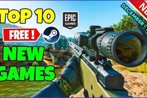 TOP 10 NEW Free Steam Games to Play! (December 2024)