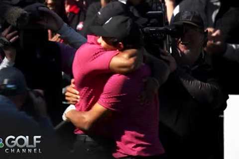Charlie Woods hits hole-in-one at PNC Championship in front of Tiger | Golf Channel