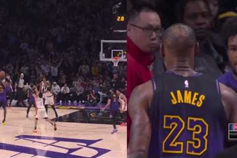 LeBron James misses game-tying shot and is SO SICK of loss vs Pistons 😳