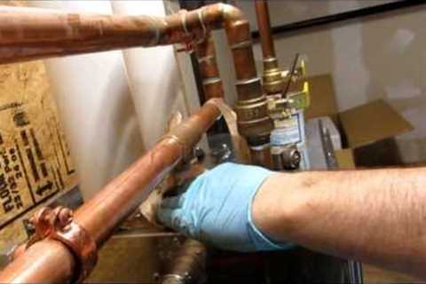 ONE INCH PIPE LEAK FIXED !!!! HOLE IN PIPE :PLUMBING TIPS: