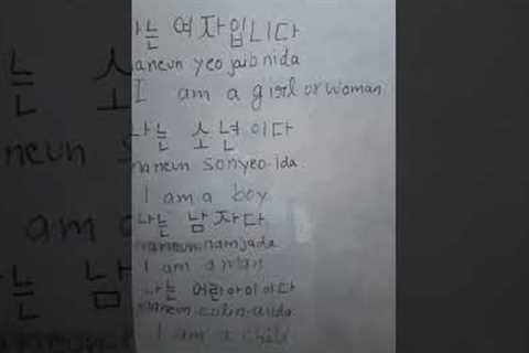 Learn Korean: how to use 'I'  in Korean