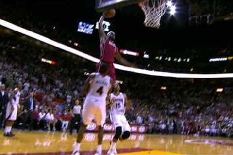LeBron James Absolutely Posterizes Paul Millsap!!