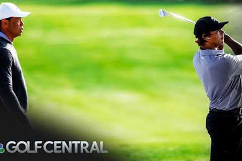 Highlights: Tiger, Charlie Woods' 'fun day' at PNC Championship Pro-Am | Golf Central | Golf Channel