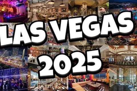 What's NEW in Las Vegas for 2025! 😲