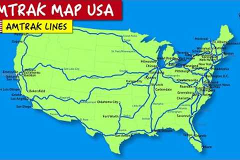 Amtrak map USA: Understand America's train routes