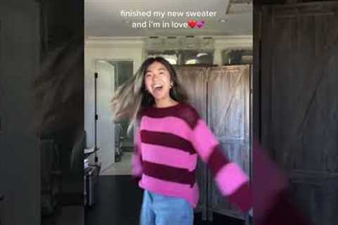 cutest sweater i ever did knit