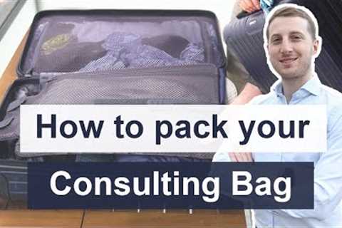 How to pack your Consulting Bag - Business Travel Tips
