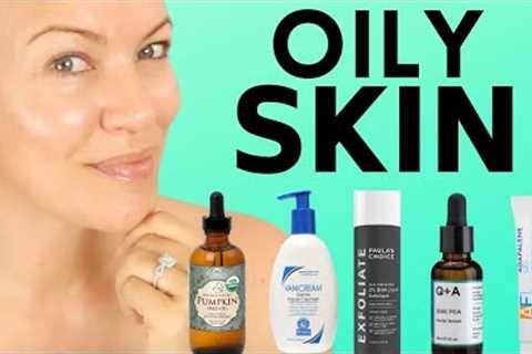 OILY SKIN with Hormonal ACNE -  INEXPENSIVE SKINCARE ROUTINE
