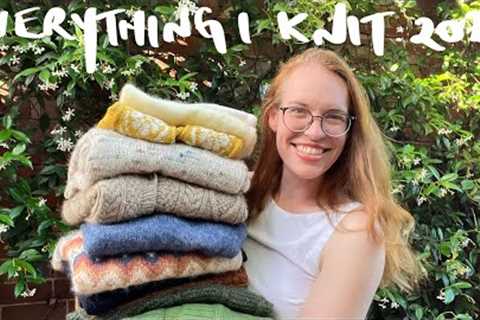 Everything I knit in 2024