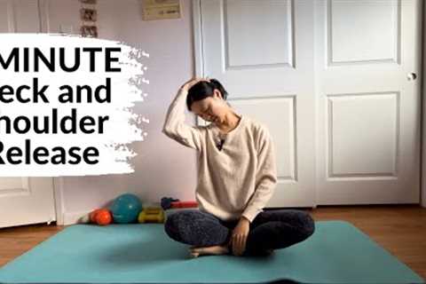 Neck and Upper Shoulder Pain Relief FOLLOW ALONG | 5 MINUTE