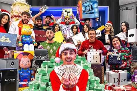 WORLDS MOST INSANE FAMILY CHRISTMAS GIFTS OPENING!! (2024)