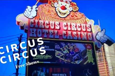 Free Shows in Las Vegas | Circus Circus Las Vegas Free Hula Hoop Show 🤡