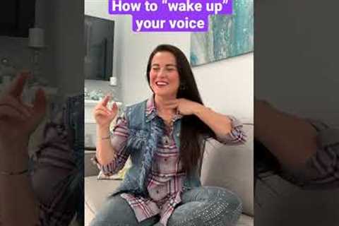 What to do before you start singing! #shorts #singer #vocalcoach #tips