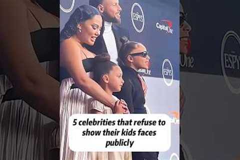 5 celebrities that refuse to show their kids faces publicly #celebrities #entertainment