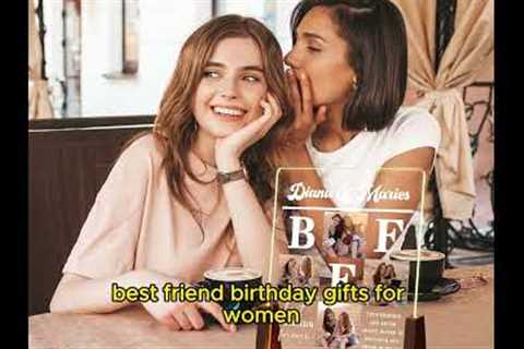 Personalized Best Friend Birthday Gifts for Women, Unique Friendship Gifts,