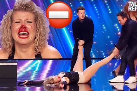 When an Audition Goes WRONG! ⛔ | Britain's Got Talent