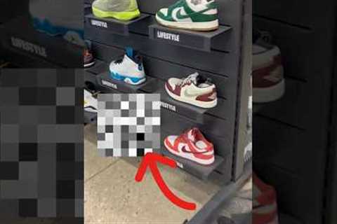 $3,000 SNEAKERS SITTING AT OUTLET??😱😳#sneaker #shoes
