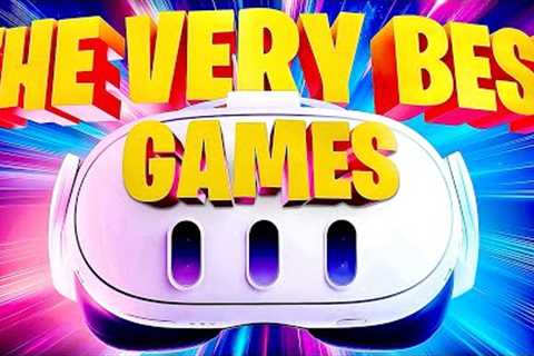 THE BEST META QUEST 3 GAMES! Top 20 Essential VR Games in 2024