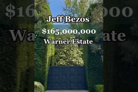 Jeff Bezos! Most Expensive Mansion 2022 #jeffbezos #celebnews #realestate