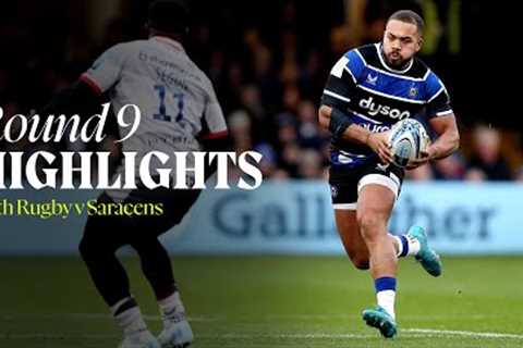 📺 Match Highlights: Bath Rugby v Saracens | Premiership Round 9