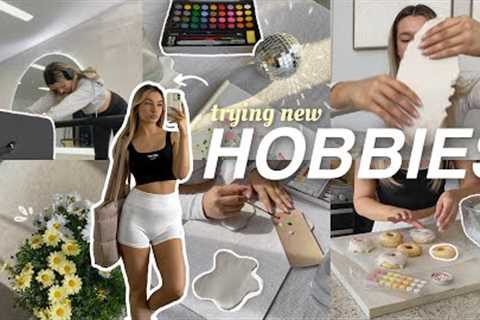 trying new HOBBIES in my 20s ( pilates, Kmart DIY kits, gardening, baking + more )