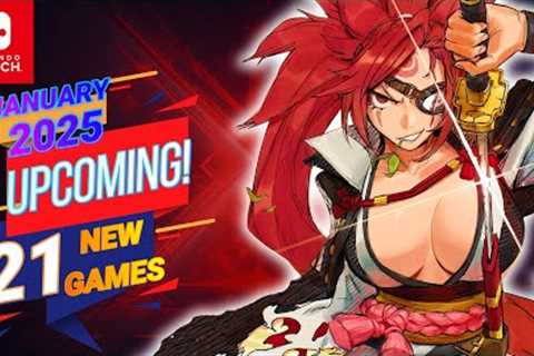 NEW Upcoming Nintendo Switch Games This January 2025