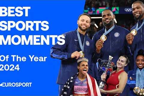 The Best Sports Moments From 2024 🤩 Simone Biles, Lebron James, Stephen Curry &amp; MORE 🙌
