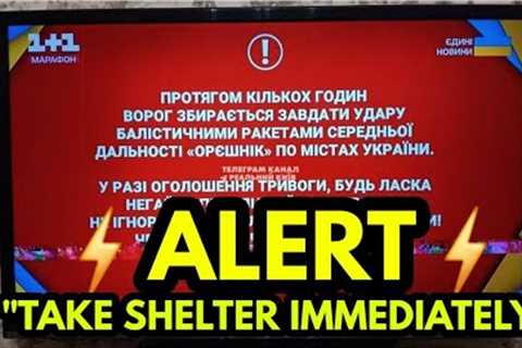 ⚡ALERT: RUSSIAN RED WARNING ON TVS, UKRAINE BLOWS OIL PIPELINE! 24 HRS TO CHAOS, SOCIETY IMPLODING!